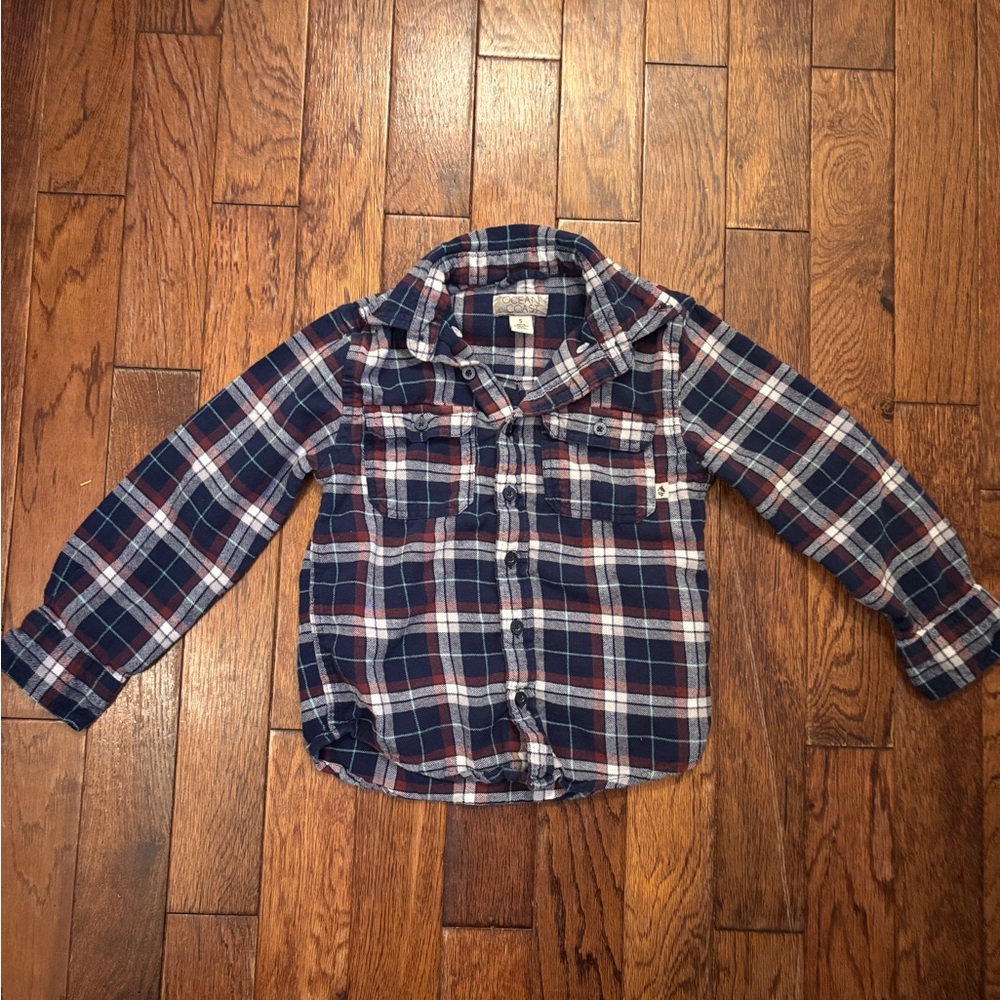 Boys Flannel Shirt Size Small